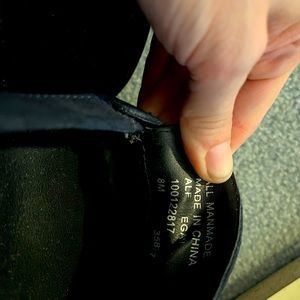 Alfani Mens Navy Suede SlipOn Loafer